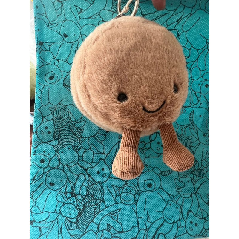 Macaron Brown pendant/9-12cm