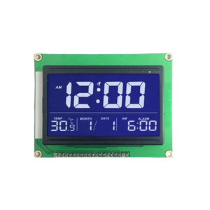 128x64 modulo Display grafico monocromatico COB LCD blu STN negativo trasmissivo 128X64 moduli LCD grafico a matrice di punti - Product Image 3