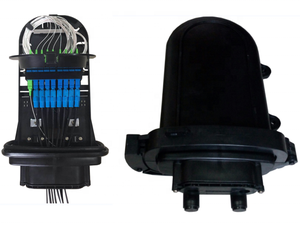 Telecom <strong>Network</strong> Dome Type Fiber Optic Splice Closure 1X8 SC/APC PLC Splitter Box Dome FTTH Splice Box IP68 - Product Image 1