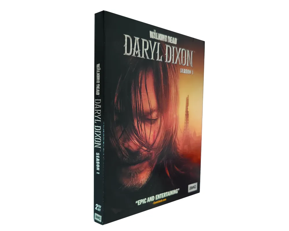 Fabricante DVD CONJUNTOS EN CAJA PELÍCULAS Programa de televisión Duplicación de discos de película Fábrica de impresión The Walking Dead Daryl Dixon Temporada 1 2DVD