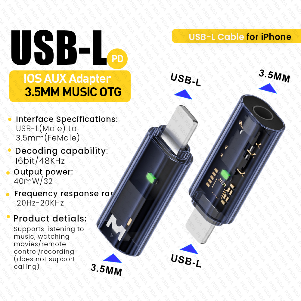(USB-L) Revolution 3.5 Écouteurs Bleu Clair