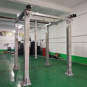 Guía de riel deslizante lineal Robot cartesiano de 3 ejes Precio de fábrica Uso horizontal o vertical Precio bajo Aluminio 12 Plata proporcionado - Product Image 1