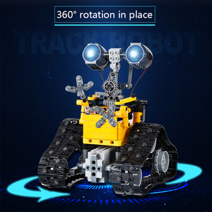 Tiktok-Robot de eje de montaje de alta calidad, 2,4G, Control remoto, juego de bloques de construcción, coche inteligente educativo, Juguetes - Product Image 3