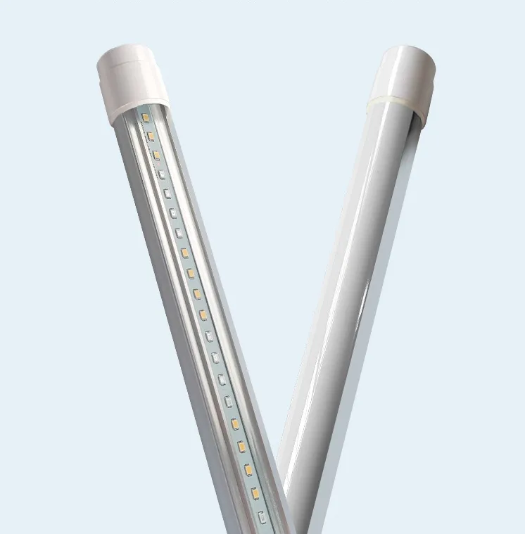 2024 lámpara de cultivo IP65 caliente 600mm 10W para planta de hongo Luz Azul Púrpura blanco tubo Led Luz de cultivo espectro completo luces Led de cultivo