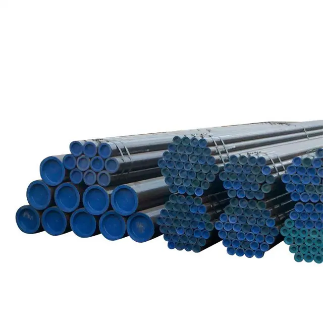 Línea de tubería de aceite, tubería de acero sin costura, A106, A53, 5L, ASTM