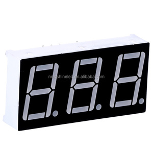 Factory Wholesale 0.8 Inch 3 <strong>Digit</strong> Large <strong>7</strong> <strong>Segment</strong> <strong>Display</strong> DIP 0.8&quot; <strong>7</strong> <strong>Segment</strong> Large Led <strong>Display</strong> 3 Digital Led <strong>Segment</strong> <strong>7</strong> White - Product Image 1