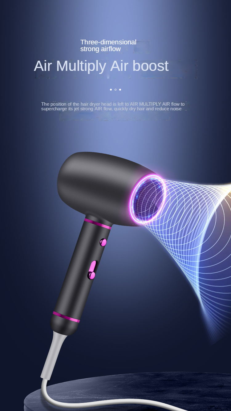2022 Best Selling New Design Professional 1200w Hair Blow Salon Equipment Dc Motor Hair Dryer for home salon travel