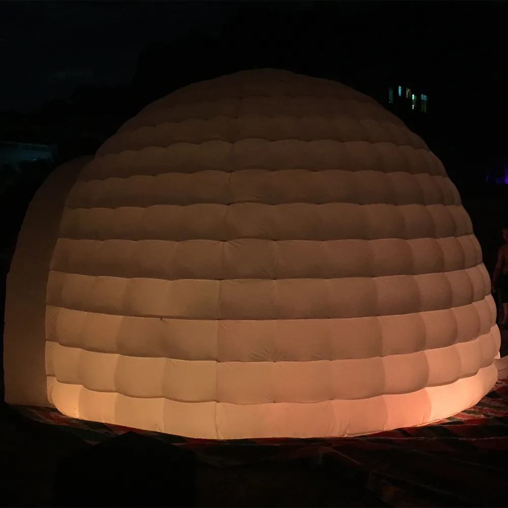 Parti LED aydınlatma çadır şişme ev şişme çadır kamp açık kamp vahşi çadır