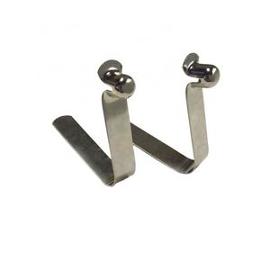 Sıcak satış 5/6/7/8/9/10MM tek Hollow düğme çelik klipler için Kayak kürek yapış bahar klip için çadır direği kilit tente teleskopik - Product Image 2
