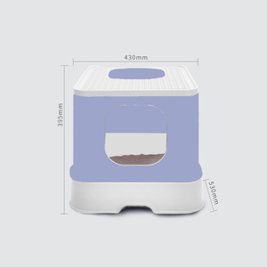 Drawer-type Rubik's Cube Cat Litter Box to Prevent <strong>Entry</strong> and Exit with Sand Design Pet Cleaning Toilet - Product Image 5