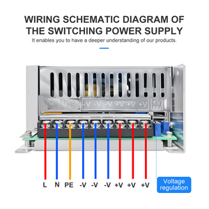TOMZN 800W AC-<strong>DC</strong> SMPS AS series Switching power supply <strong>input</strong> 200-240V 220V <strong>output</strong> 12V 24V 36V adjustable CCCV High Power - Product Image 2