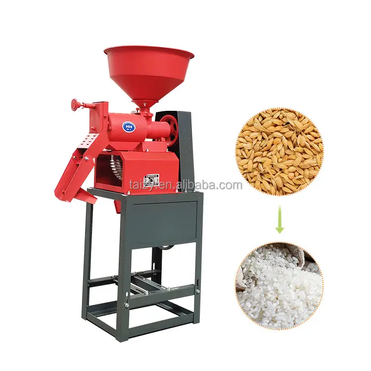 미니 쌀 밀 공장 디젤 엔진 쌀 밀링 머신 판매