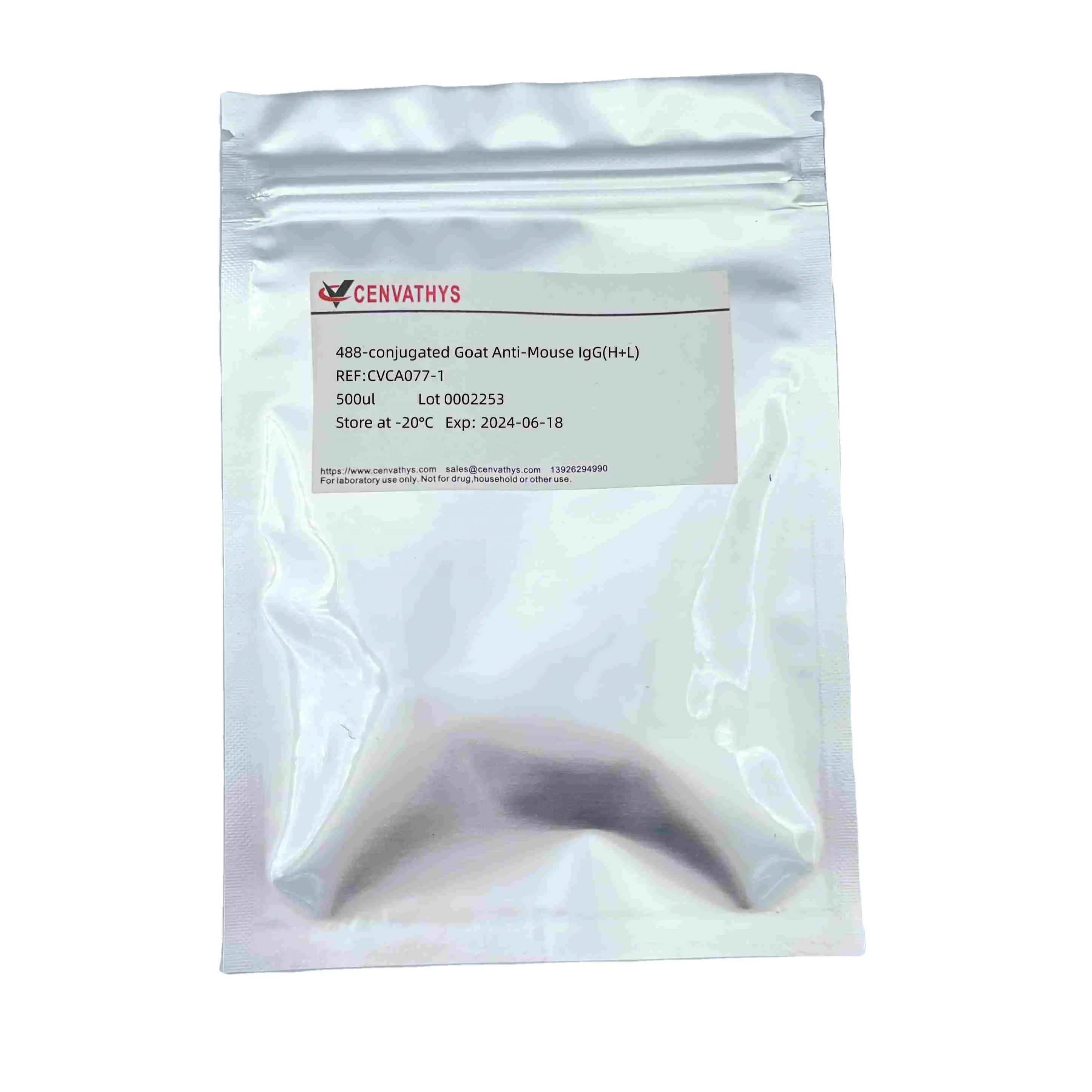 488-anticorps anti-IgG H + L de chèvre conjugué anti-souris