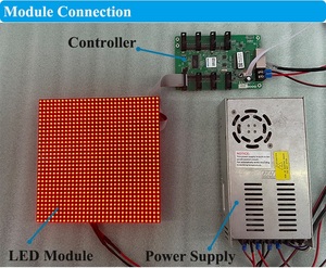 Наружные HD панели SMD P10 RGB полноцветный светодиодный дисплей модуль 32x16 точечная Матрица светодиодная панель - Product Image 5