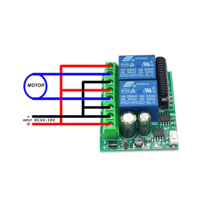RF <strong>Wireless</strong> <strong>Relay</strong> Remote <strong>Control</strong> Switch Transmitter and Receiver Set DC 12V 2CH 433MHz 2 Channels - Product Image 6