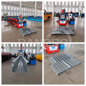 RANDRO重型可调超市仓库储物架直立梁托盘货架面板滚压成型机 - Product Image 3
