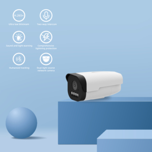 Venta caliente 6MP Sistema de seguridad de red IP al aire libre Infrarrojo 1080p Detección de movimiento Cctv Bullet Camera - Product Image 4