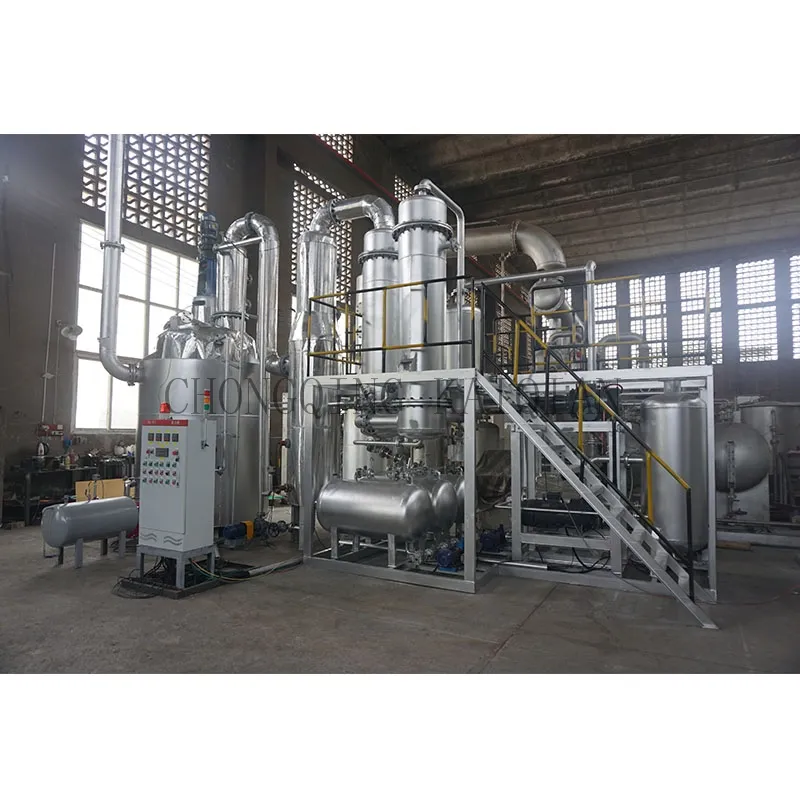 2023 Newly Black Oil Recycling Machine Used Black Car Motor Lube Oil Refinery Manufacturing Equipment
