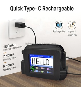 Stampante a getto d'inchiostro portatile 600DPI codice del codificatore di data Logo Label Maker 12.7Mm con Touch Screen a LED da 4.3 pollici - Product Image 5