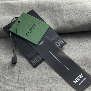 New Style Paper Hang Swing Tag Garment Hang Tags Eco Friendly Custom Paper Hang Tag With <strong>String</strong> - Product Image 4
