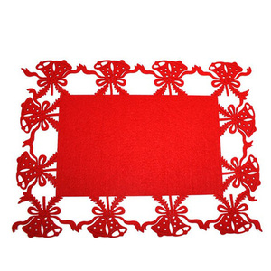 红树设计激光切割厨房圣诞桌垫圣诞桌毡餐垫 - Product Image 4