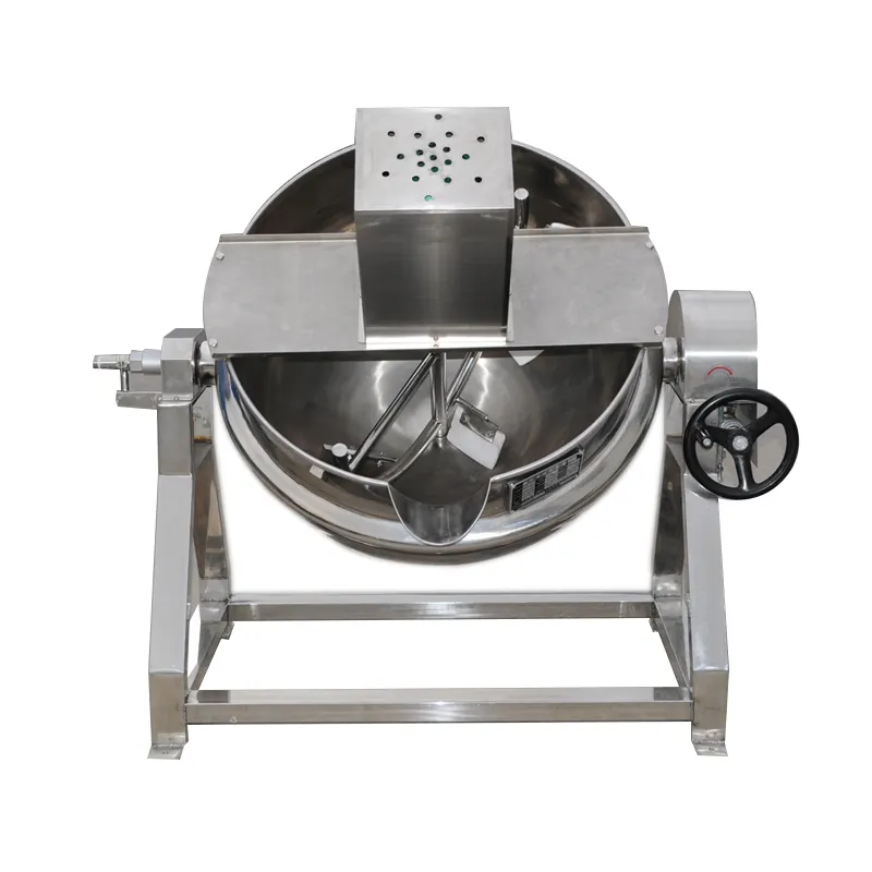 Biryani Preis der automatischen Koch maschine Butter/Käse Herstellung ummantelten Wasserkocher mit Rührwerk