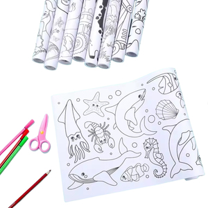 Mum boya ve karikatür etiket seti ile DIY çizim kitabı - Product Image 4