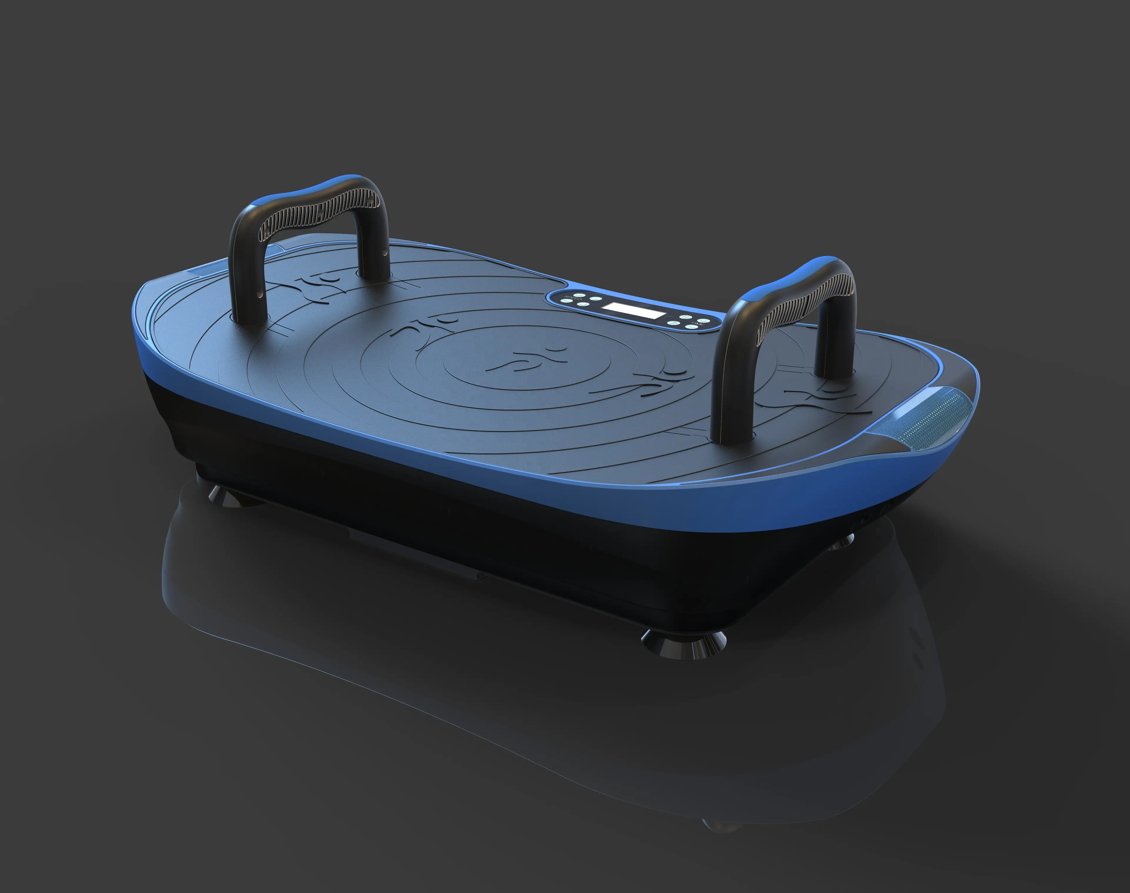 Piattaforma per esercizi Slim a forma di barca per esercizi di Fitness con vibrazione per tutto il corpo
