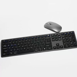 Combo de teclado y ratón inalámbricos, teclado BT inalámbrico recargable para iPad Pro 9,7 - Product Image 1