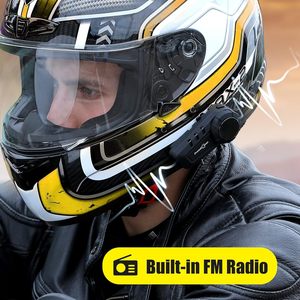 FreedConn KY PROFreedConnヘルメットBluetooth2-4ライダー800M、CVCノイズキャンセレーションステレオミュージックFMIP65モーターサイクルインターホン - Product Image 4