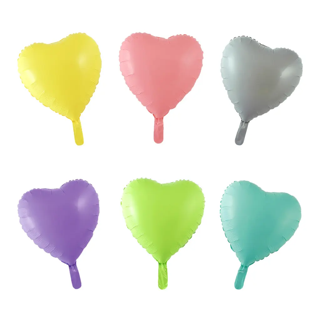 Nổ mô hình 18 inch hình trái tim macarone bóng bay trang trí thiết kế lá bóng bay Inflatable quảng cáo ballons