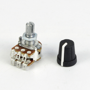 WH148-1AK-1双双旋转10k线性电位器6针带开关 - Product Image 4