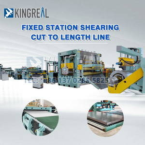 किंग्रेल हाई स्पीड 80एम/मिनट कॉइल कट टू लेंथ लाइन मेटल कॉइल कट टू लेंथ मशीन गैल्वेनाइज्ड एल्युमीनियम सीटीएल उत्पादन लाइन - Product Image 5