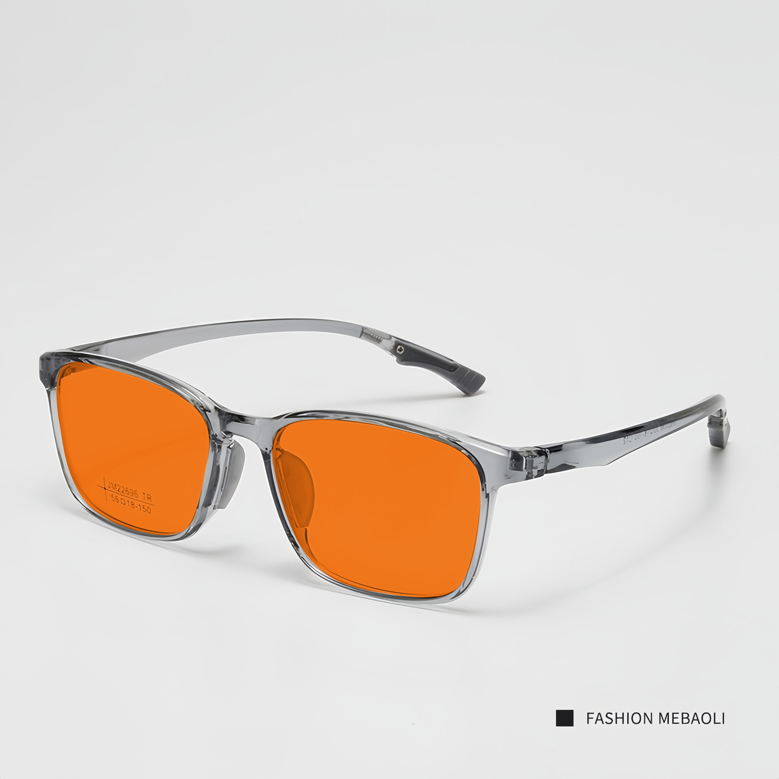 Gris/orange