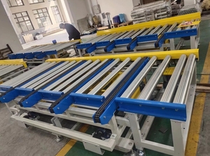 Camión contenedor Carga Descarga Transportador de rodillos en dos direcciones Transportador de rodillos motorizado Fabricación de transportador de rodillos móviles