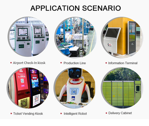 Larga Distancia de alta píxel industrial integrado scannres código qr 1d 2d fijo escáner de código de barras para