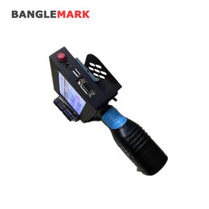 Wuhan Bangle Mark Jet Stamp Drucker Kleiner Tinten strahl drucker Handheld Logo Barcode QR Code Datum Glasflaschen druckmaschine - Product Image 2
