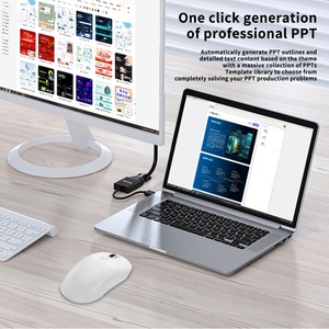 Nuevo ratón de voz inteligente AI, traducción de voz controlada por voz, Escritura a texto, ratón AI inalámbrico - Product Image 4