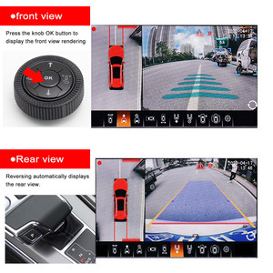 Smartour Sistema de Cámara de Coche 4 Side AI 3D 360 Grados 4K AHD 1080P Cámara de Coche 360 Sistema de Vista de Pájaro para Toyota Prado - Product Image 5