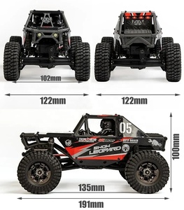 UDI UCX2405 PRO1:24スケール4WRCミニクローラーオフロードカー高トルクサーボ2.4Ghz比例リモートコントロール全地形対応 - Product Image 5