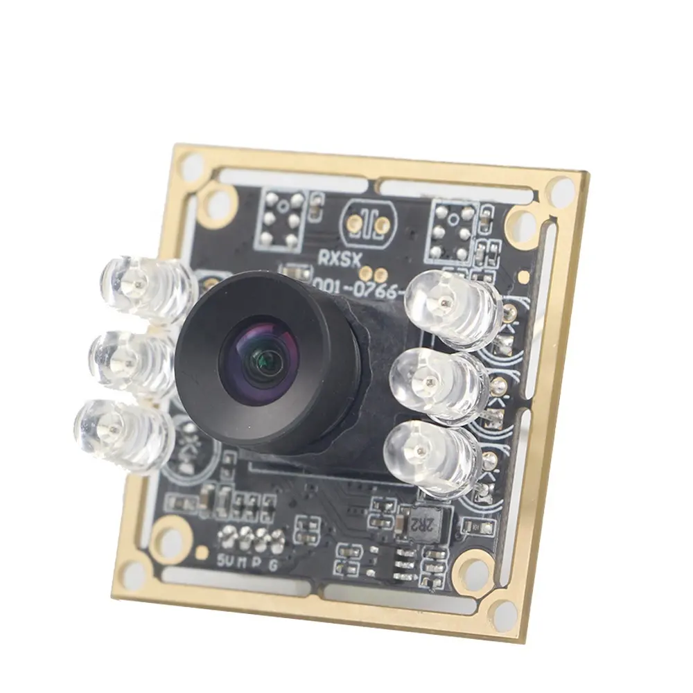 OV9732 POE 25 mm jarak jauh Autofocus penglihatan malam Ahd Uvc WDR deteksi api IMX477 RGB IR CUT inframerah modul kamera termal