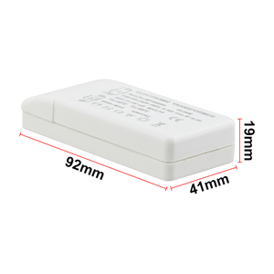 Halogen <strong>Led</strong> Driver Effective for <strong>12V</strong> Halogen Cup Bead 50HZ <strong>220</strong>-230V 0.26A Halogen Electronic Transformer - Product Image 6