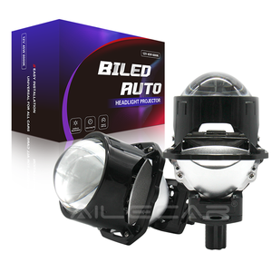 <strong>2025</strong> Aluminum 2.5 Inch High Power Projector Lens Universal Super Bright <strong>LED</strong> Headlight 45W Power Capability New 6000k Color