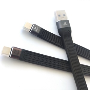 USB C电缆短快速充电10gbps快速充电线类型-C至USB公USB3.1 Gen2数据线FPC设计充电电缆 - Product Image 6