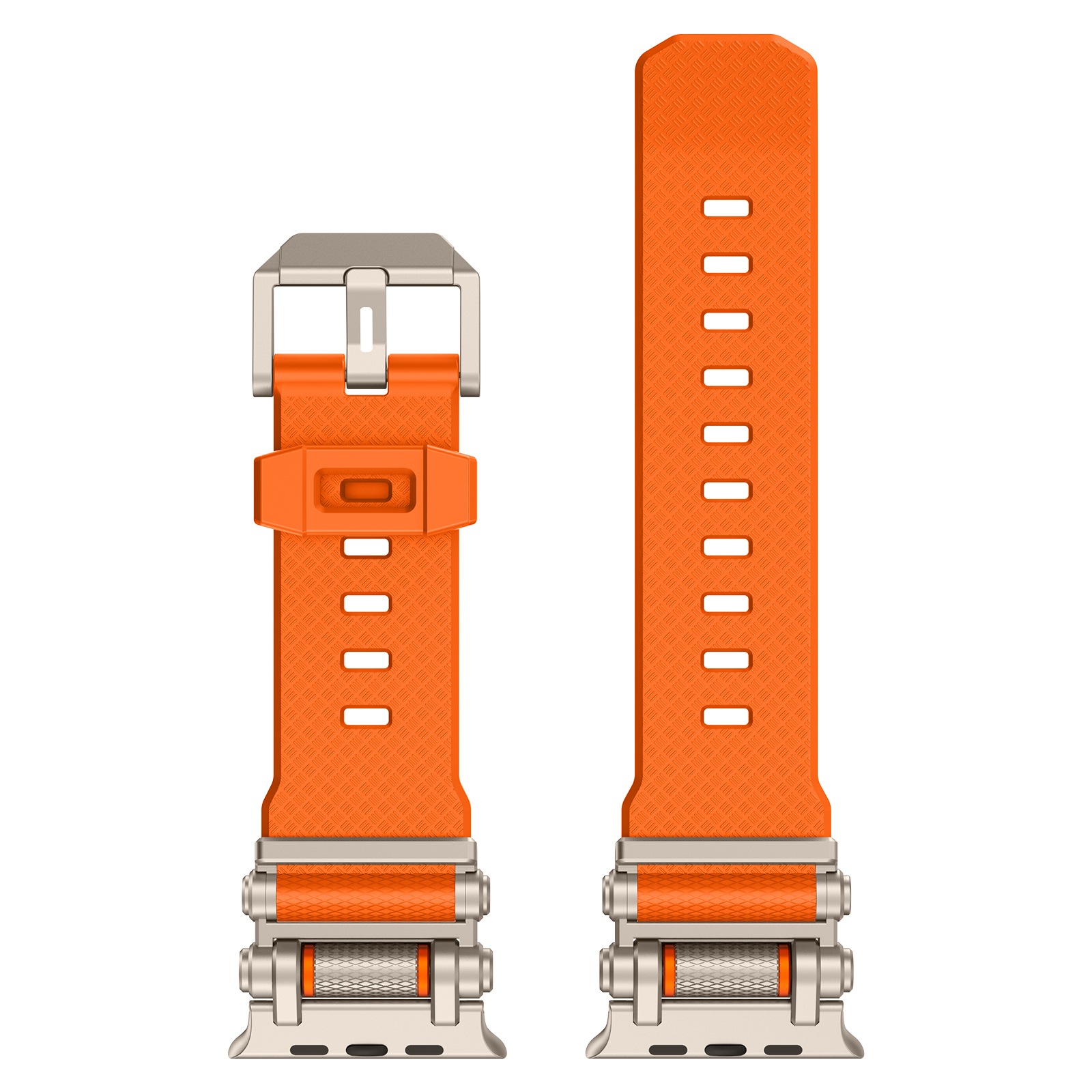 Orange et Titane