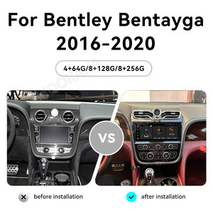 راديو سيارة من MOOKAKA بشاشة بوصة لسيارة بنتايجا-رأس ستيريو سيارة GPS Navi وحدة سيارة Wifi فيديو - Product Image 3