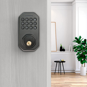 Cerradura de puerta inteligente sin llave de alta seguridad RSH, teclado electrónico Digital, códigos de usuario para puerta de aluminio y vidrio, opción de almacenamiento de datos en la nube - Product Image 1