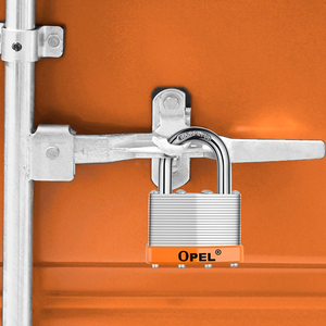 OPEL Durable Anti-Theft Gray Iron Steel Padlock Multifunctional Safe Locker Security Door <strong>Lock</strong> with <strong>Key</strong> Unlock Way Great Price - Product Image 4