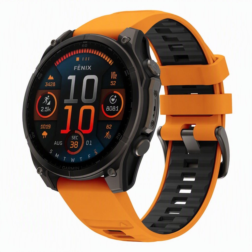 Naranja y negro