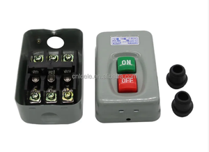 Smart 2 Step Not-Aus-Druckknopf-Schalt kasten 10A 15A 30A Metall ON-FF 220V Spannung 1 NO1NC Kombination für EIN/AUS - Product Image 2